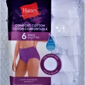 Ladies cotton underwear white