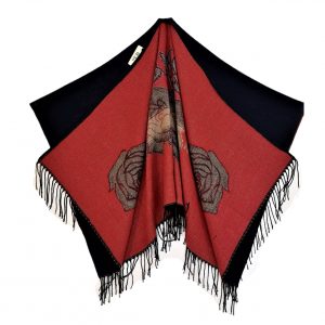 Rose Acrylic shawl