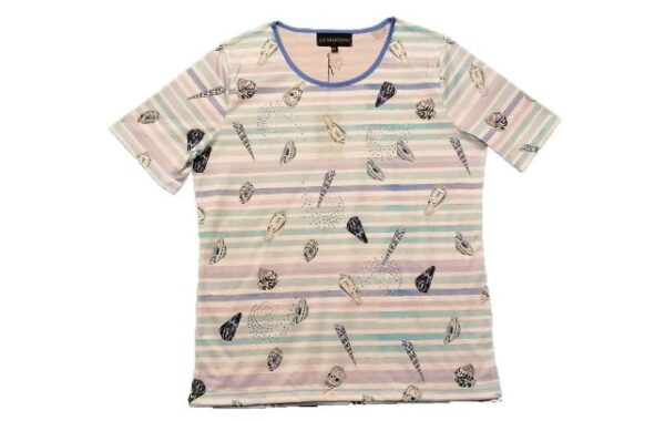 Ladies t shirt with shells